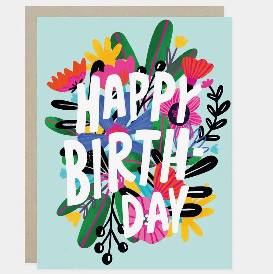 bouquet HBD Greeting Card