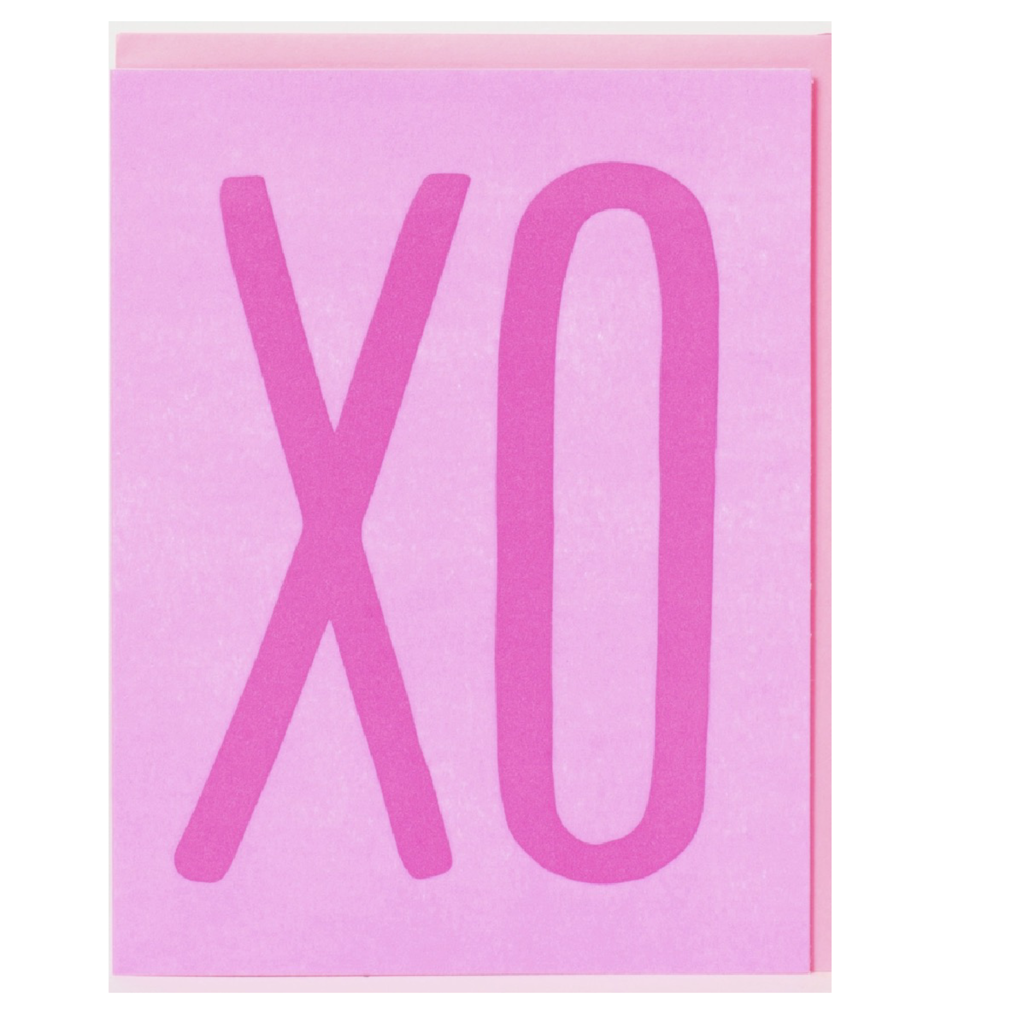 XO greeting card
