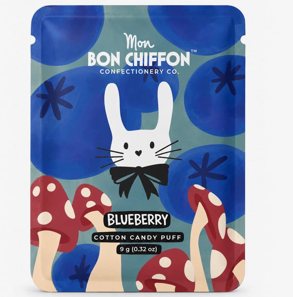 Blueberry Cotton Candy Puff