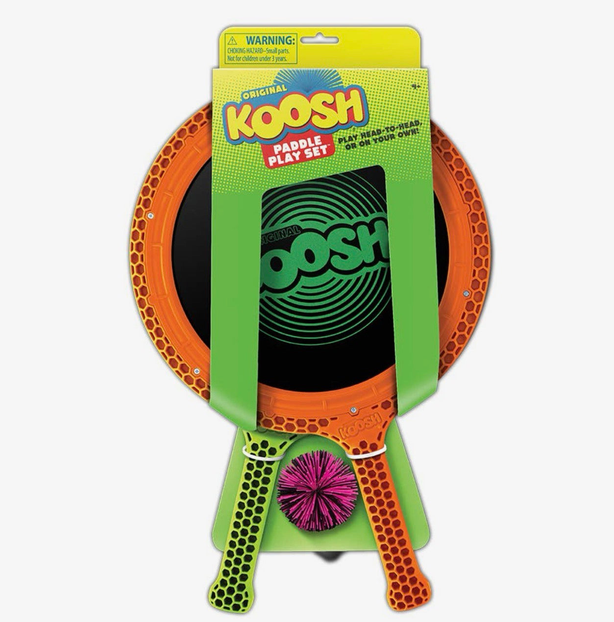 Koosh DOUBLE paddle - NEON