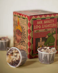 Mr. Mole's Log Lighters, Fire Starters For Fireplaces