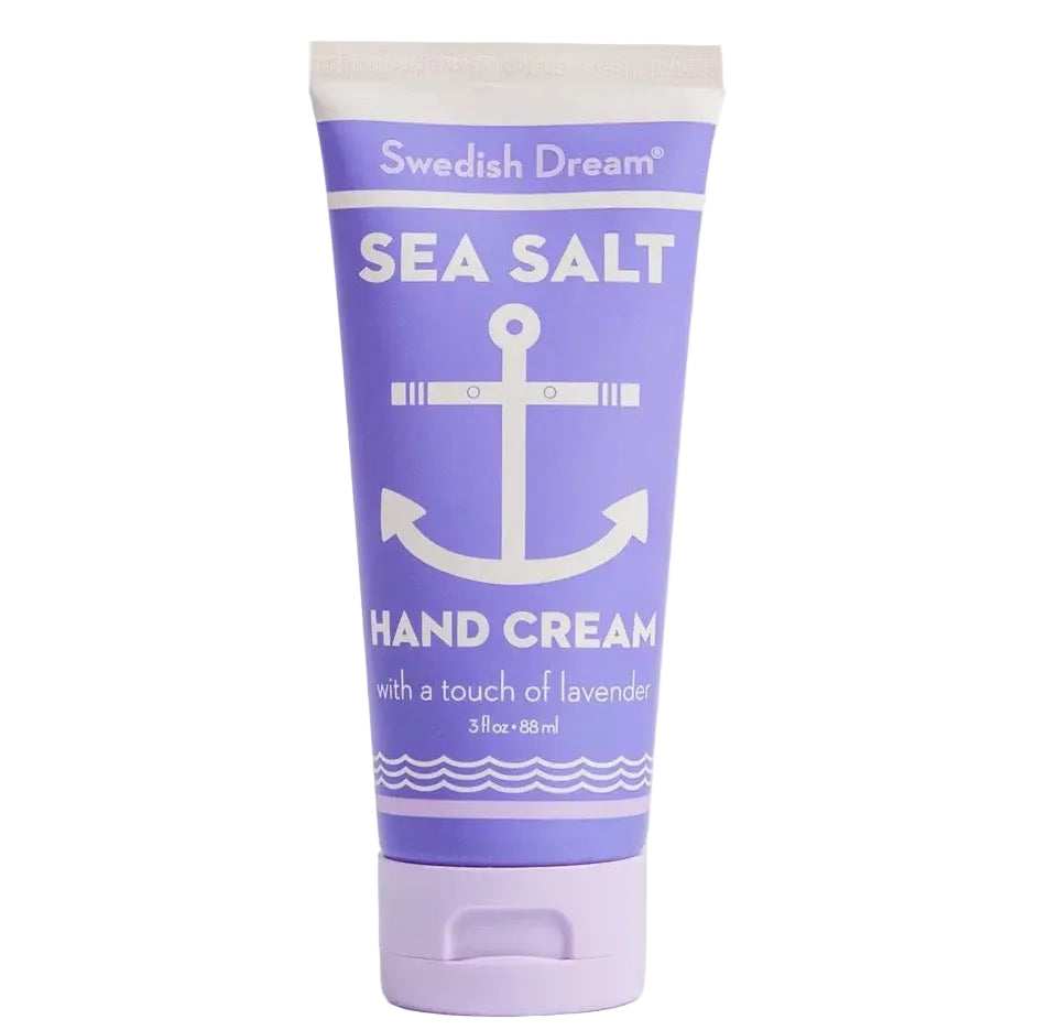 Sea Salt Lavender Hand Cream - Natural 20% Shea Butter