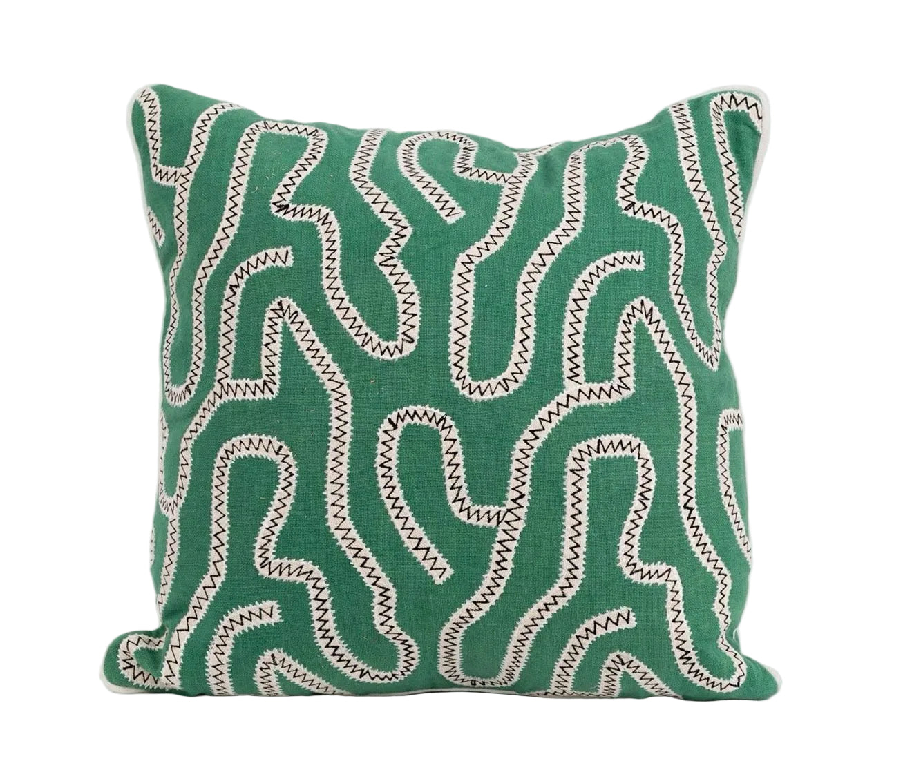 green pillow