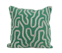 green pillow