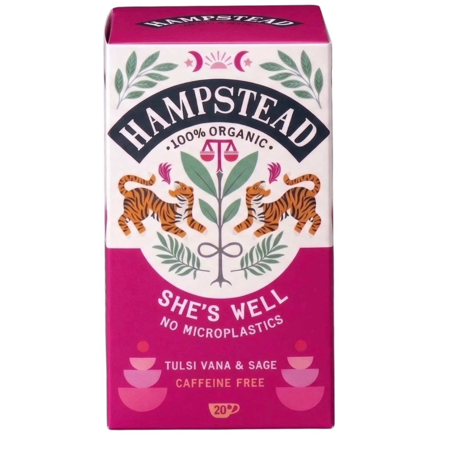 She’s Well : Hampstead organic tea bags