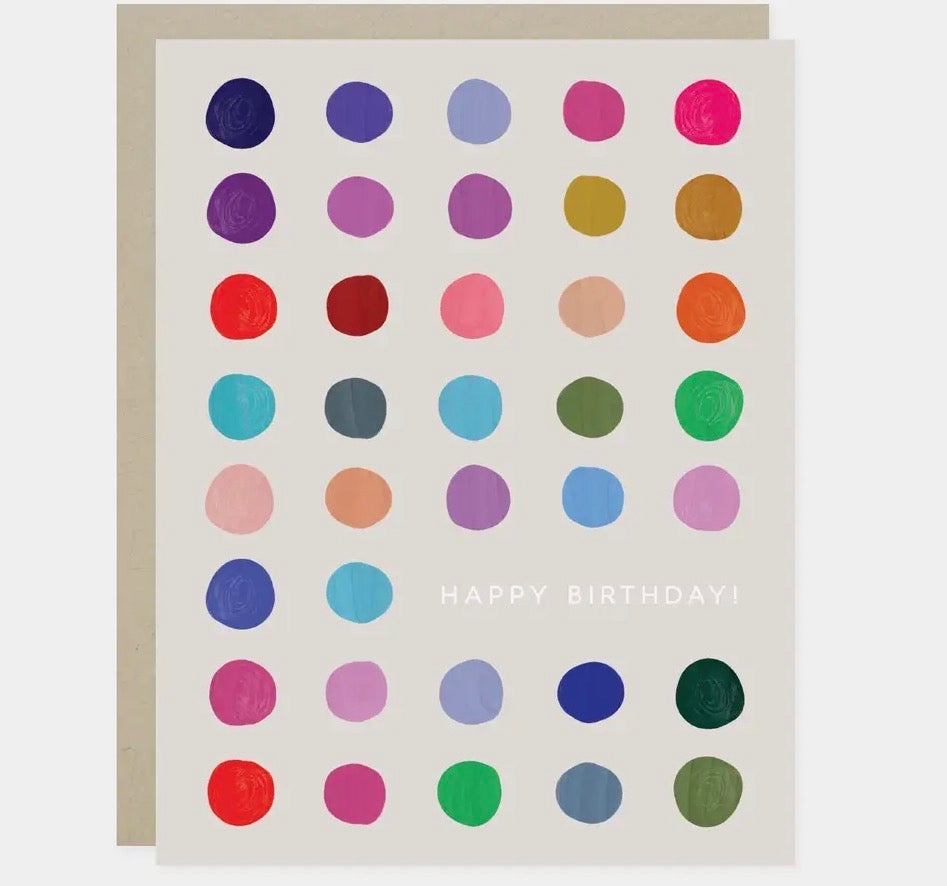 HBD dots Greeting Card