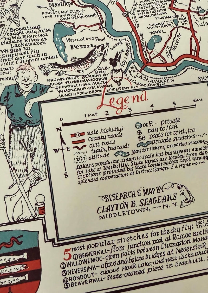 Catskill Anglers Guide poster