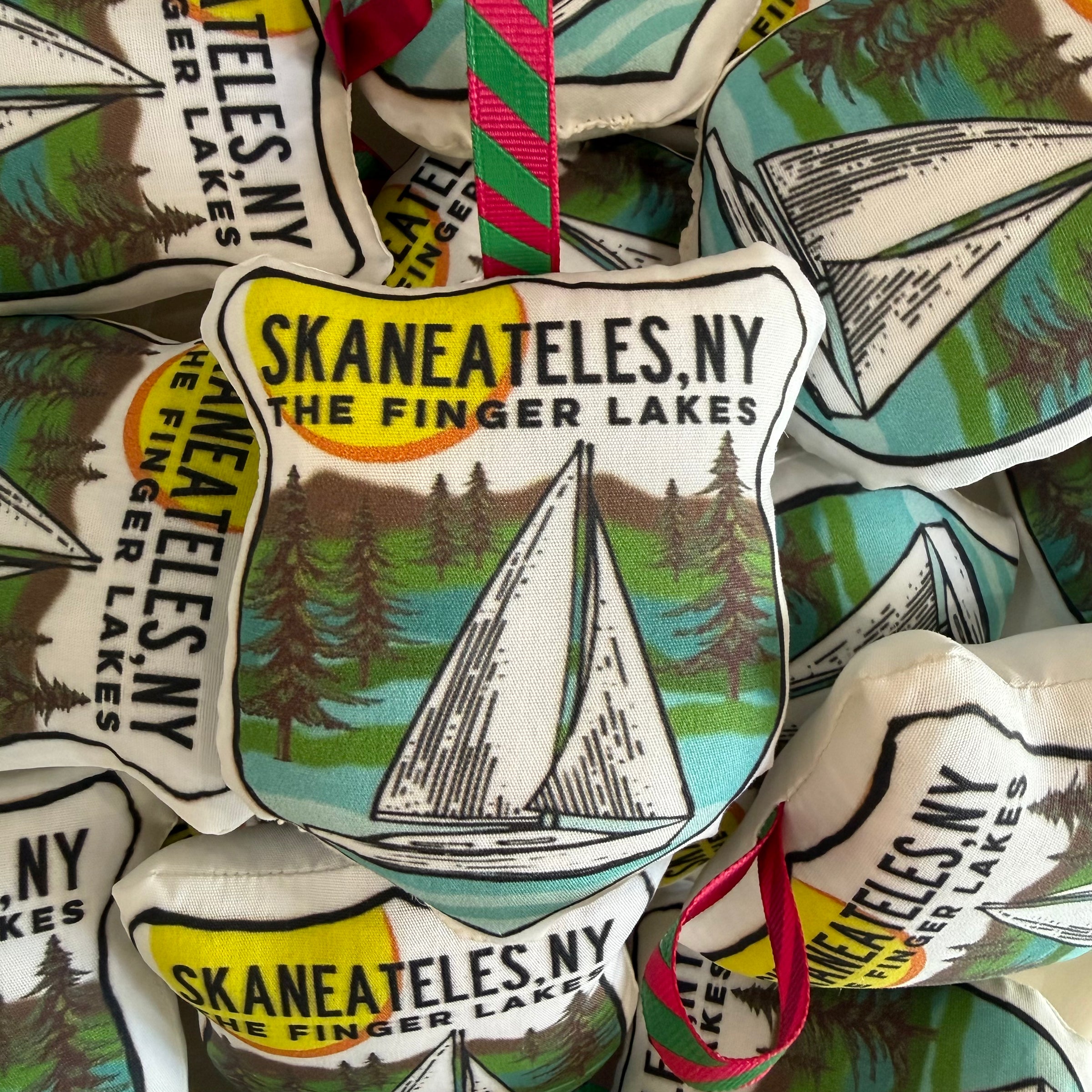 Skaneateles puffy Ornament
