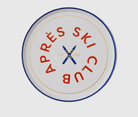 Apres ski -paper plates/napkins