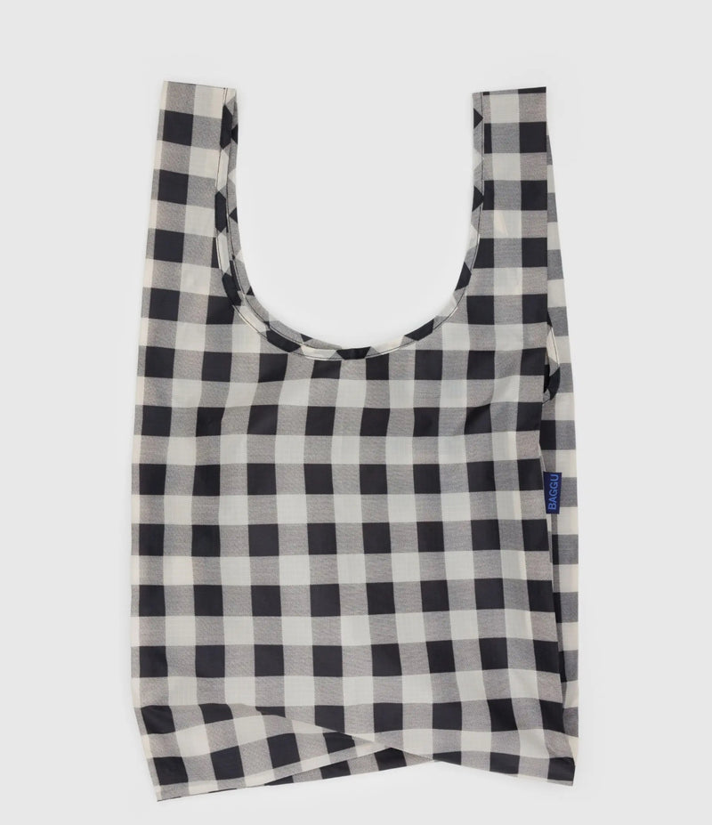Black/white checker : BAGGU bag