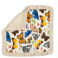 Butterfly  Baby Lovey Muslin Blanket