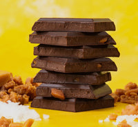 Salted Toffee Crackle Truffle Bar