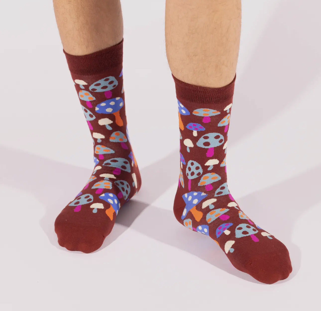 Mushroom Crew Socks - Men's