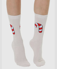 Candy cane socks