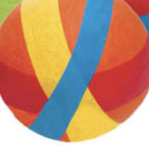 Bold Stripes Surprise celebration Ball : Deluxe