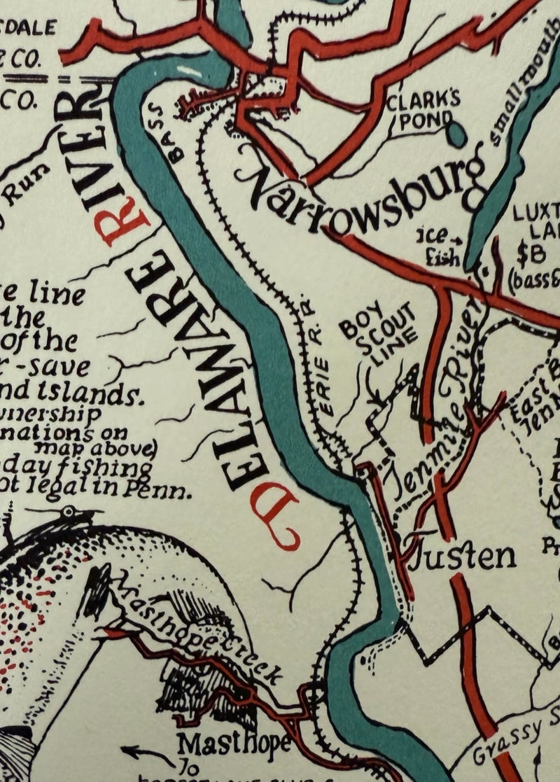 Catskill Anglers Guide poster