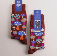 Mushroom Crew Socks - Men's