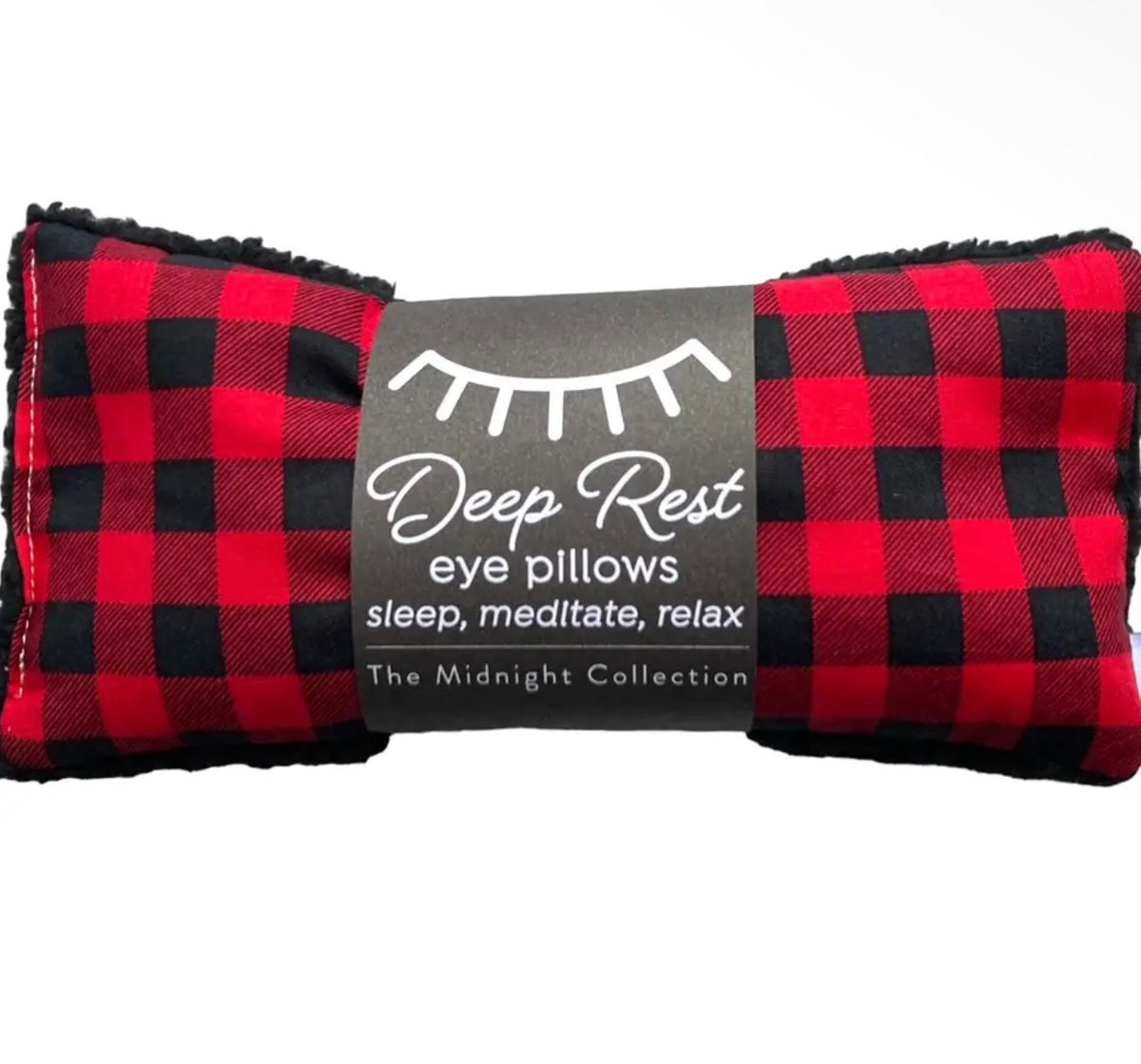 eye pillow red buffalo