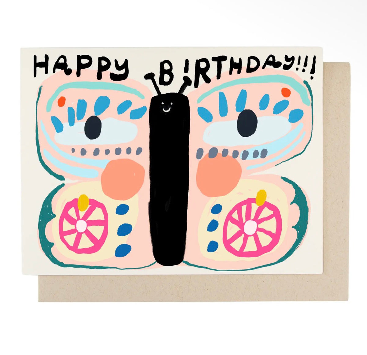 Butterfly Birthday : greeting card
