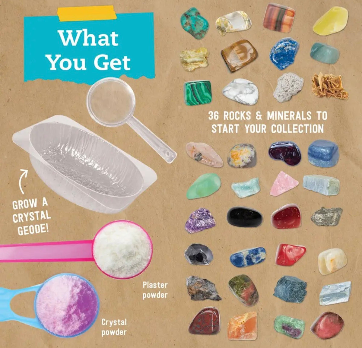 Rocks, Gems & Geodes
