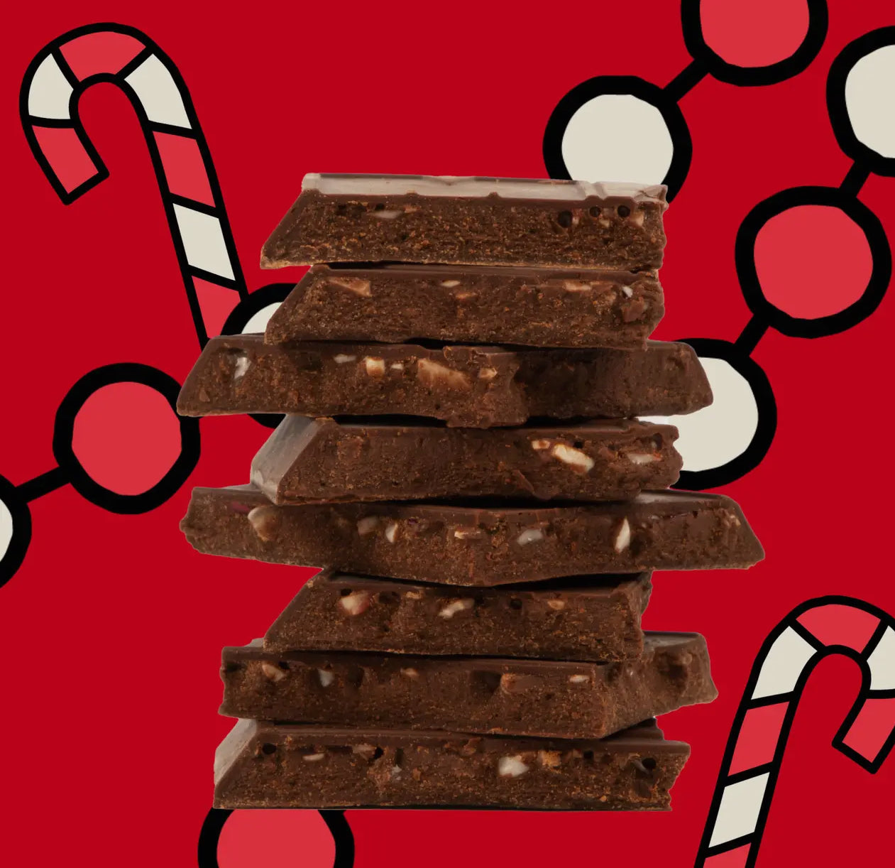 Candy cane Truffle Bar