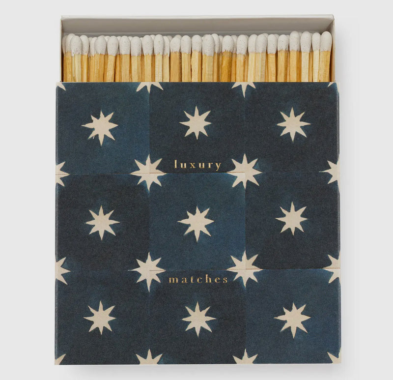 Navy star tile : big box matches