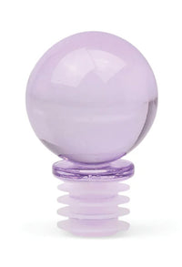 Lilac: Moony Glass Bottle Stopper