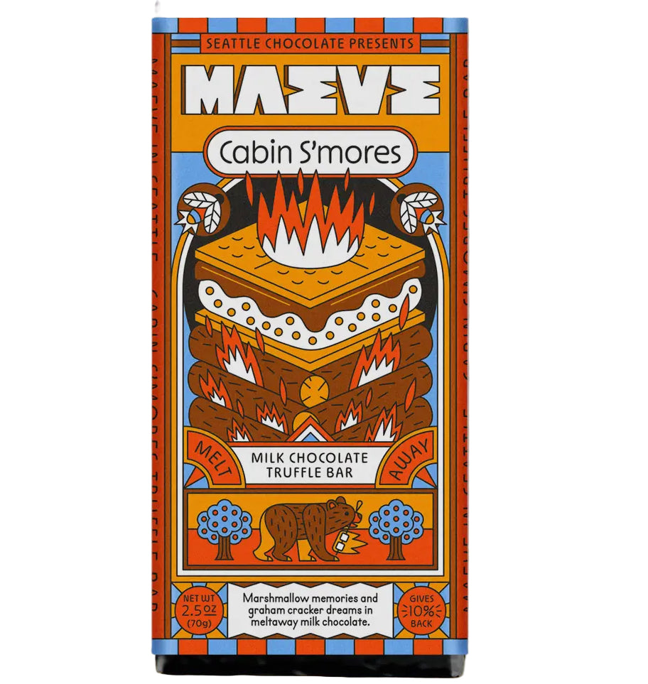 Cabin S'mores Truffle Bar