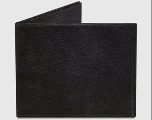 Black (faux) leather : might wallet