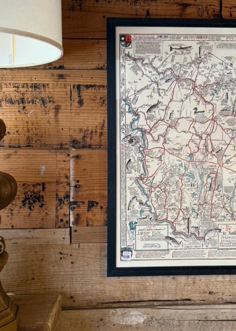 Catskill Anglers Guide poster