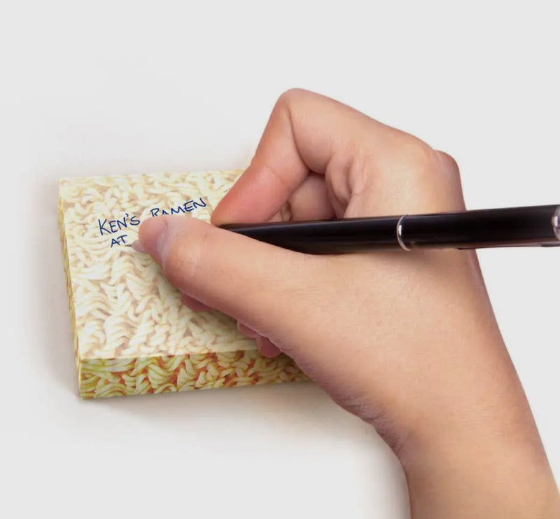 Ramen noodle sticky notes