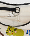 Painted Prairie Embroidery Crescent Med bag