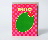 Olive/Cheers notecard set