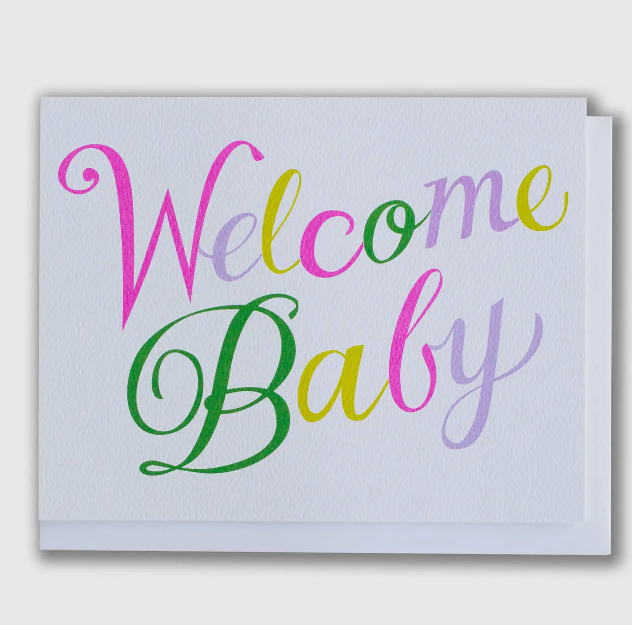 Welcome BABY greeting card