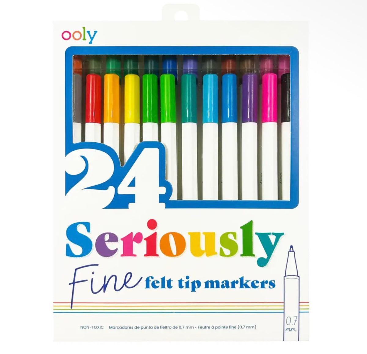 seriously fine felt tip markers