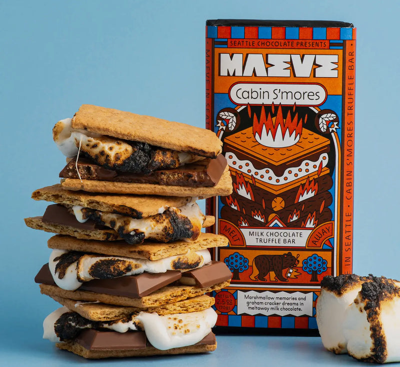 Cabin S'mores Truffle Bar