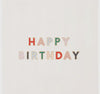 Happy Birthday-paper plates/napkins