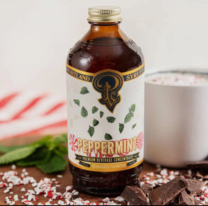 Peppermint syrup