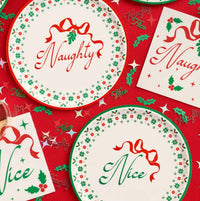 Naughty/nice  paper goods