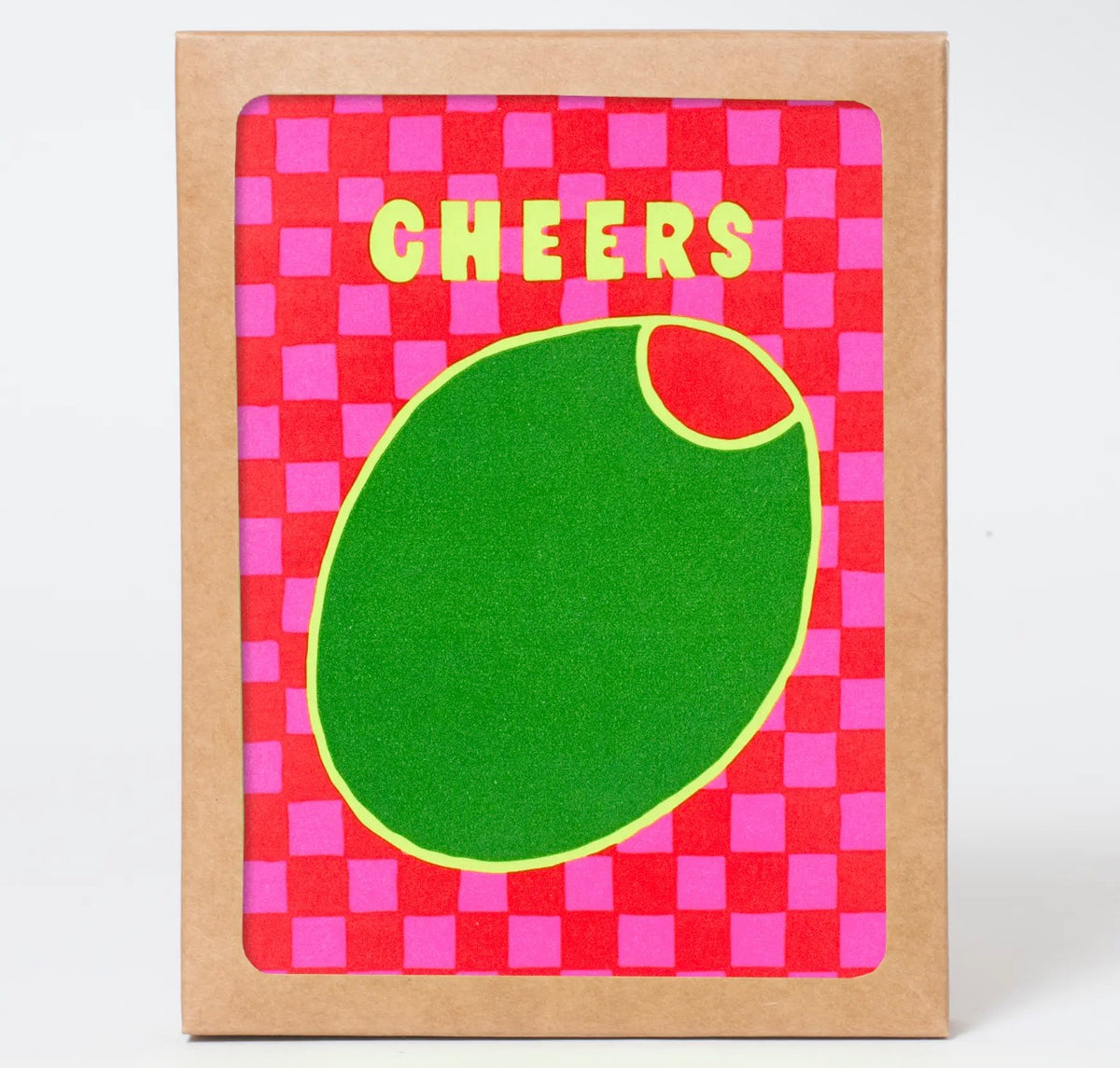 Olive/Cheers notecard set
