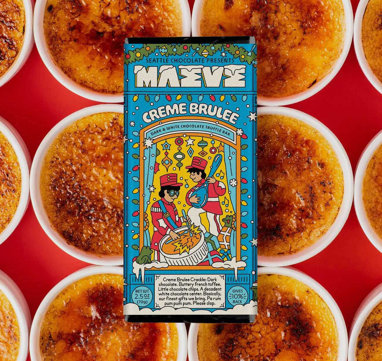 Creme Brulee Truffle Bar