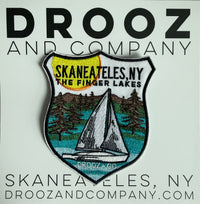 Sailboat Skaneateles embroidered Patch