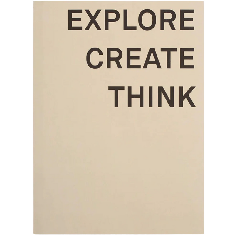 Sand: Explore - Create - Think Notebook - Soft Touch Cover