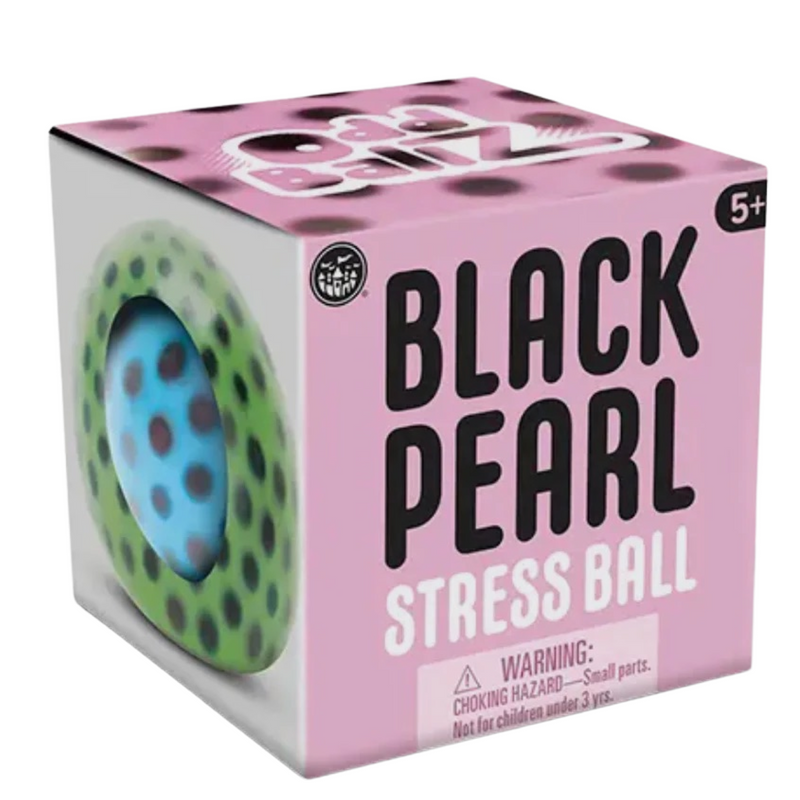 black pearl stress ball