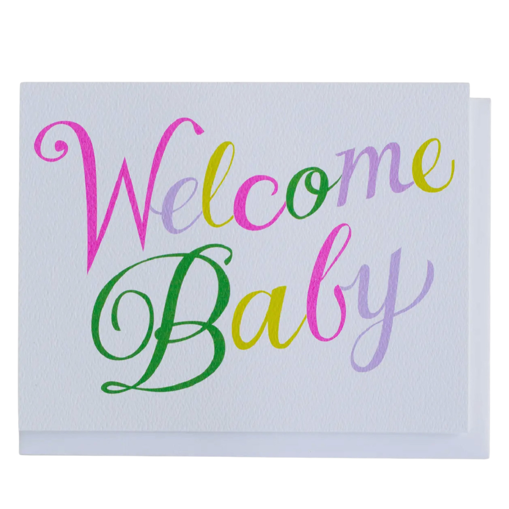Welcome BABY greeting card