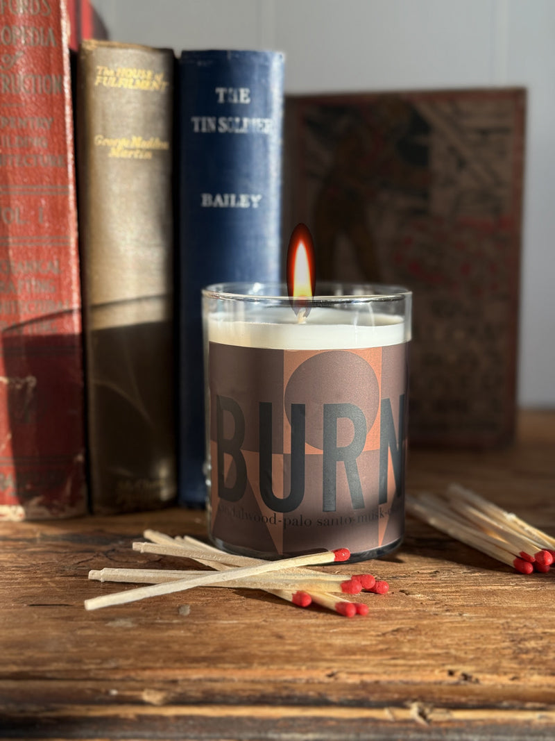 BURN {DROOZ Collection} candle No. 111
