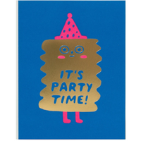 party time greeting card