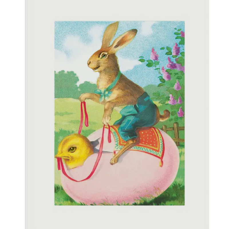 easter ride greeting card