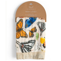 Butterfly  Baby Lovey Muslin Blanket