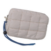 Nylon Quilted Puffer Clutch/Pouch